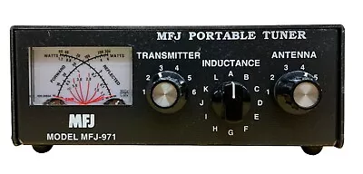 MFJ-971 Manual Tuner + SWR 1.8-30MHz 200W • $219.84