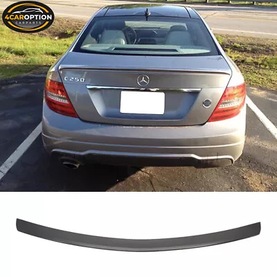 08-14 Mercedes-Benz C-Class W204 4Door AMG Style Unpainted Trunk Spoiler - ABS • $59.99