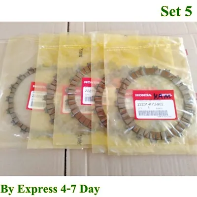 Disk Clutch Friction Honda CRF250L/M All Year Plates Motorcycle Genuine 5 Pcs  • $134.98