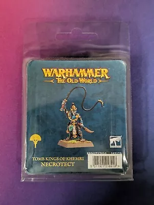 Warhammer The Old World Tomb Kings Of Khemri Necrotect NEW Metal Model • $38.99