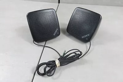 SONY Vintage PORTABLE SPEAKERS SYSTEM Model SRS-5 Impedance 8n / Made In JAPAN  • $13.49