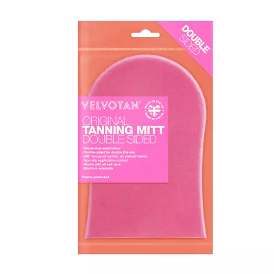 Velvotan Self Tanning Tan Lotion Spray Mousse Applicator Mitt Glove Double Sided • £5.99