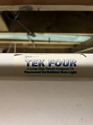 Growbright Tek 4 T5 2’ 4 Bulb Fixture • $100