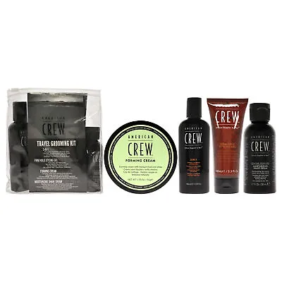 Travel Grooming Kit By American Crew For Men - 4 Pc Kit • $22.20