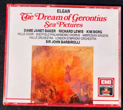 Elgar - The Dream Of Gerontius / Sea Pictures - 2xCD Janet Baker Barbirolli • £4.99