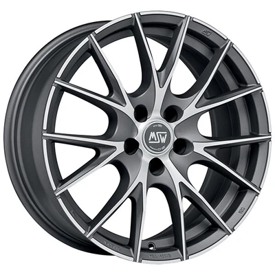 £169.67 • Buy ALLOY WHEEL MSW 25 FOR SUZUKI SWIFT SPORT 8x17 5x114.3 ET 45 MATT TITANIUM F F07