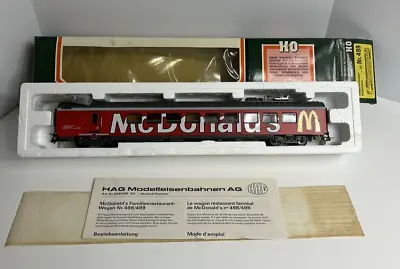 HAG 499 McDonalds  Restaurantwagen Coach Model Train NEW In Box NIB • $129.95