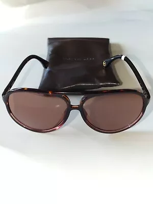 MICHAEL KORS Ludlow Aviator Sunglasses New M2752S Brown Case Is Preowned • $47.49