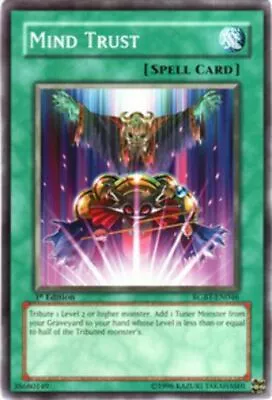 Mind Trust - RGBT-EN046 - Common - Unlimited Edition - YuGiOh • £0.99