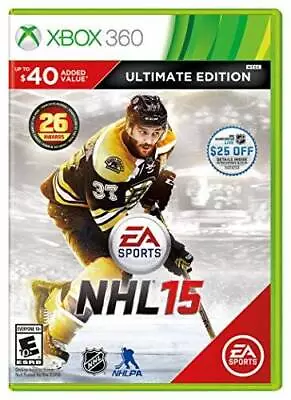 NHL 15 (Ultimate Edition) - Xbox 360 - Video Game - VERY GOOD • $13.18