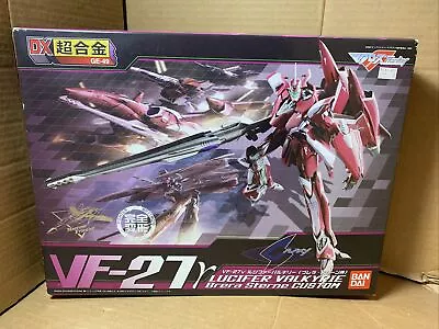 Bandai DX Chogokin 1/60 GE-49 Macross VF-27 Lucifer Valkyrie Brera Stars Custom • $349.95