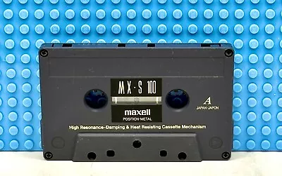 (used) Maxell  Mx-s  100  Type Iv  Blank Cassette Tape (1) • $17.99