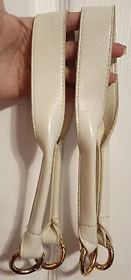 EUC - MICHE - Ivory Handles - 20 Inch - With Four 1 1/4  Gold Carabiners • $13.95