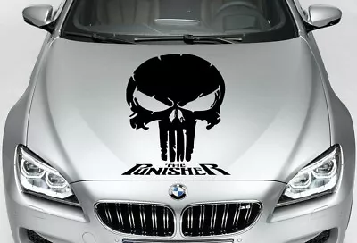 Tribal Punisher Skull Vinyl Decal Graphic Car Truck Hood Side USA • $32.50