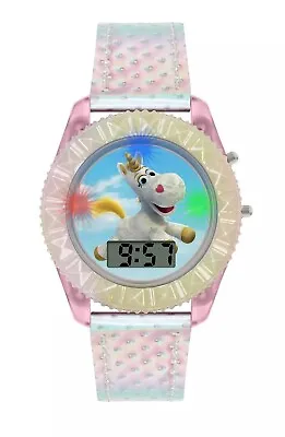 £4.99 • Buy Disney Toy Story 4 Buttercup Unicorn Digital Flashing Watch + Iridescent Strap