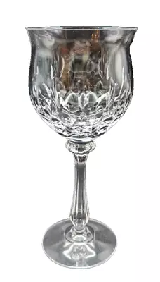 Mikasa Crystal “Normandy” Stemmed Wine Glass 8” EUC • $12.95