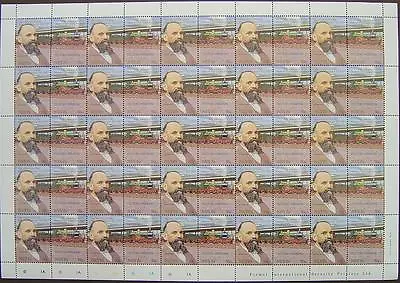 £15.99 • Buy LORD OF THE ISLES & William Dean Train 50-Stamp Sheet (GWR 150th Anniversary)