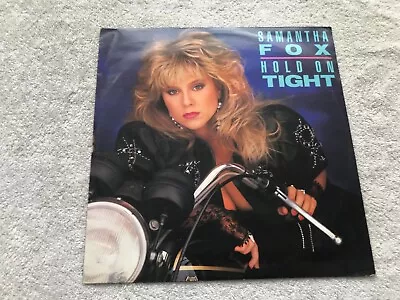 Samantha Fox ~ Hold On Tight / Touch Me 1986 12  Vinyl Record Foxy T3 A1-b1 • £4