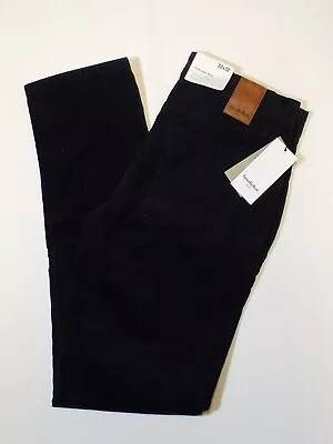 Goodfellow & Co Black Men's Slim Hip Thigh & Leg Corduroy 5-Pocket Pants - 32X32 • $24