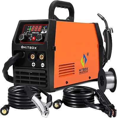 3 IN 1 MIG Welder Inverter 140AMP Gasless 110V 220V ARC TIG MIG Welding Machine • $109.99