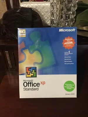 VTG Microsoft Office XP 2002 Standard Academic MADE IN USA NEW SEALED PACKAGE • $89.10