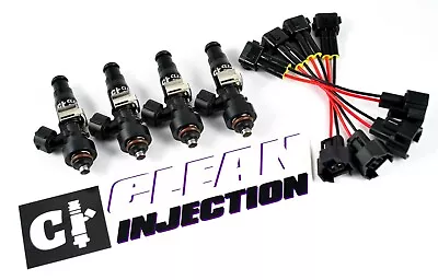 Honda Civic Acura Integra Bosch 2200cc Fuel Injectors D16 H22 B Series E85 • $589.99