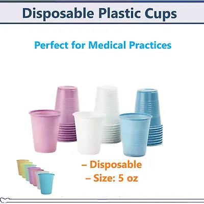 Dental Cups 5 Oz Office Patient Medical Plastic Drinking Disposable 100-5000 Cup • $16.95