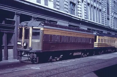 Railroad Slide - Milwaukee Electric Line Interurban #1113 Outside Treminal WI • $10