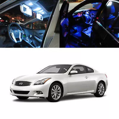 6 X 5050 SMD Full LED Interior Lights Package For 2008-up Infiniti G37 Q50 Q60 • $29.69