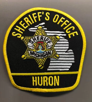 RARE ~ Huron County Michigan Sheriff Patch • $4.24