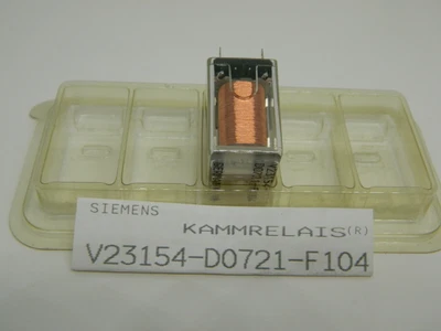$53.62 • Buy 1x Siemens Comb Relay Siemens V23154-D0721-F104 DPDT 24vdc 5a