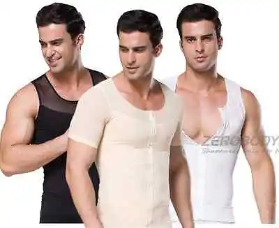 Slimming Vest - Powernet Zipper Body Shaper Vest - Ultimate Slimming Effect!! • £11.99