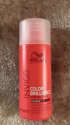 £1.50 • Buy Wella Invigo Color Brilliance Shampoo With Lime Caviar Coarse Hair 50ml