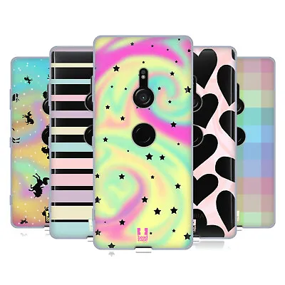$9.85 • Buy Head Case Designs Charming Pastels Soft Gel Case & Wallpaper For Sony Phones 1