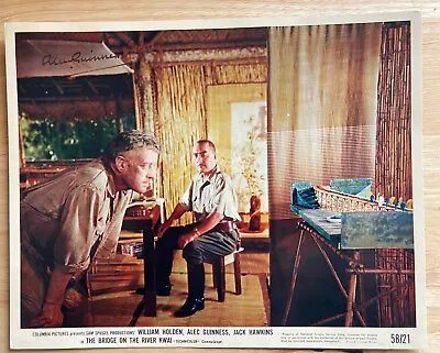 ALEC GUINNESS Hand Signed Autographed 8 X 10 PHOTO W/COA Bridge On River Kwai • $750