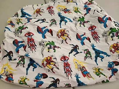 Pottery Barn Kids  Marvel Avenger Heroes  Full Fitted Sheet • $24.99