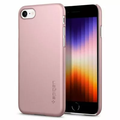 $19.99 • Buy For IPhone SE 3rd Gen 2022 2020 8 7 Plus 6S 6 Case SPIGEN Thin Fit Hard Cover