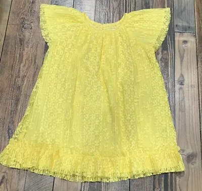 GYMBOREE Beautiful Yellow Lace Easter Dress Spring Nwt Girls Size 3t • $15.99