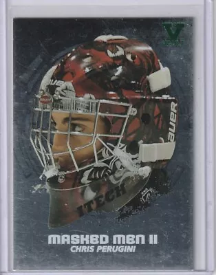 2009-10 ITG Between The Pipes Masked Men 2 Silver Vault Chris Perugini MM-48 • $3.64