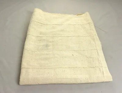 Plain White Mudcloth Mud Cloth Fabric BogalonFini From Mali 45 X60  • $53.95