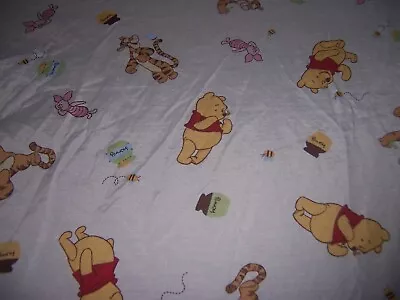 DISNEY Classic Winnie The Pooh Baby Crib Sheet Fitted • $13.69