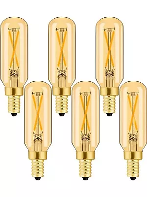 E12 LED Bulb Dimmable 2W Equal 25 Watt Light Bulb Amber Warm White 2700K T6 T... • $20