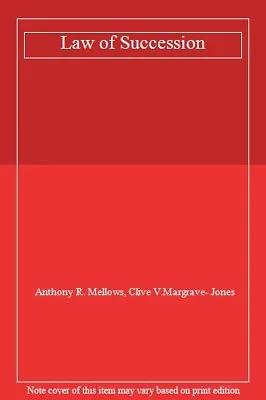 £5.41 • Buy Law Of Succession By Anthony R. Mellows, Clive V.Margrave- Jones