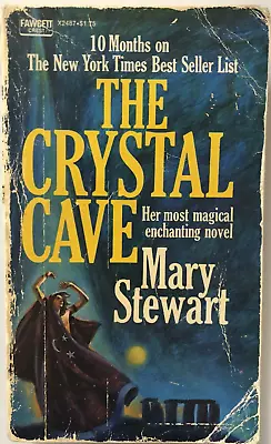 Books Mary Stewart The Crystal Cave • $5