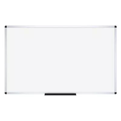 VIZ-PRO Magnetic Dry Erase Board Whiteboard 5' X 4' Silver Aluminium Frame • $159.21