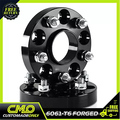 2pc HUB CENTRIC Wheel Spacers 5x114.3 5x45 67.1 CB 25MM 1 INCH BLACK • $45.95