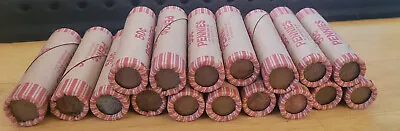 Sealed Wheat Penny Roll! Wheat Cent Lot 1909-1958 50 Vintage Coins PDS Steel USA • $12.95