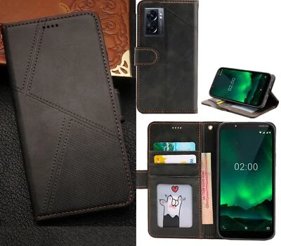 $6.95 • Buy Oppo A57 5g PU Leather Wallet Case Embossed Dot Pattern