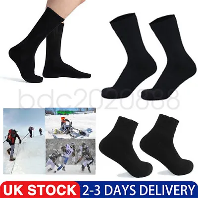 Waterproof Socks Breathable Sports Hiking Wading Camping Winter Skiing Sock Long • £11.59