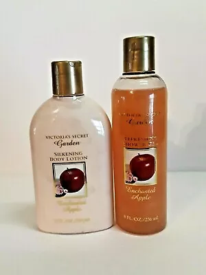  Victoria's Secret Enchanted Apple Silkening Body Lotion & Refreshing Shower Gel • $86